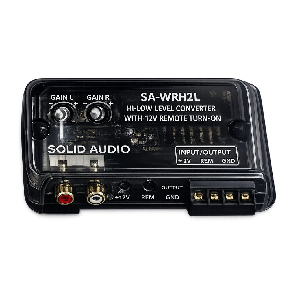 SA-WRH2L HIGH TO LOW CONVERTER WITH REMOTE