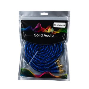 SA-RCA3M-RB 3 METRE RCA CABLE