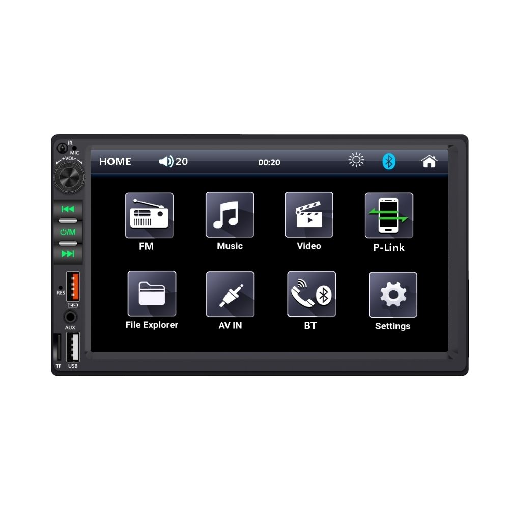 SA-HU77DD DOUBLE DIN MP5 MEDIA PLAYER