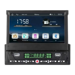 SA-HU7MID 7” MANUAL IN DASH MEDIA PLAYER